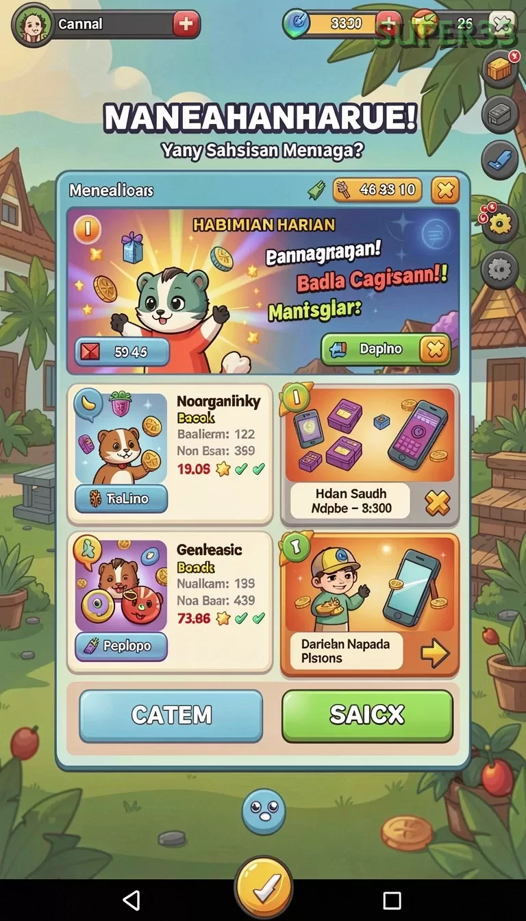 Cuplikan layar BOLA07 — halaman utama