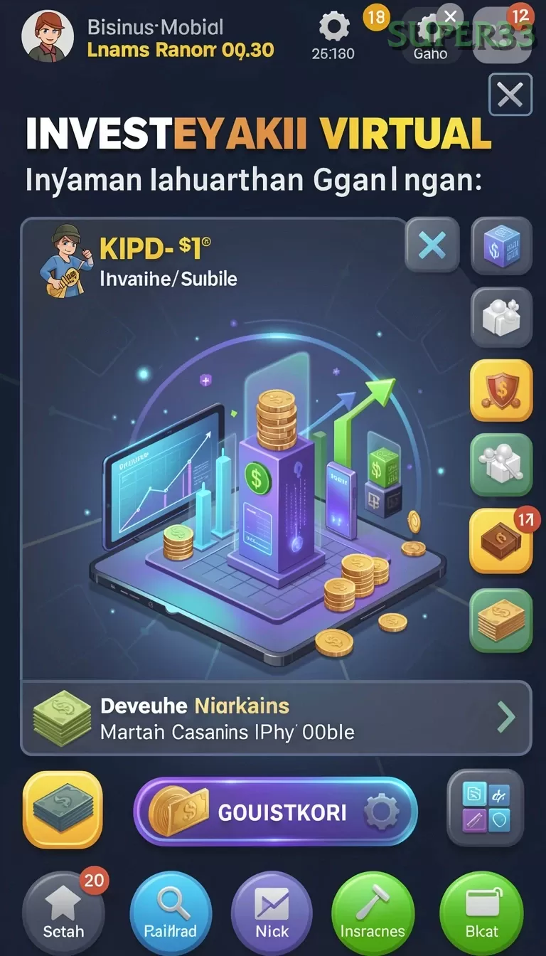 Cuplikan layar MPO76 — menu navigasi