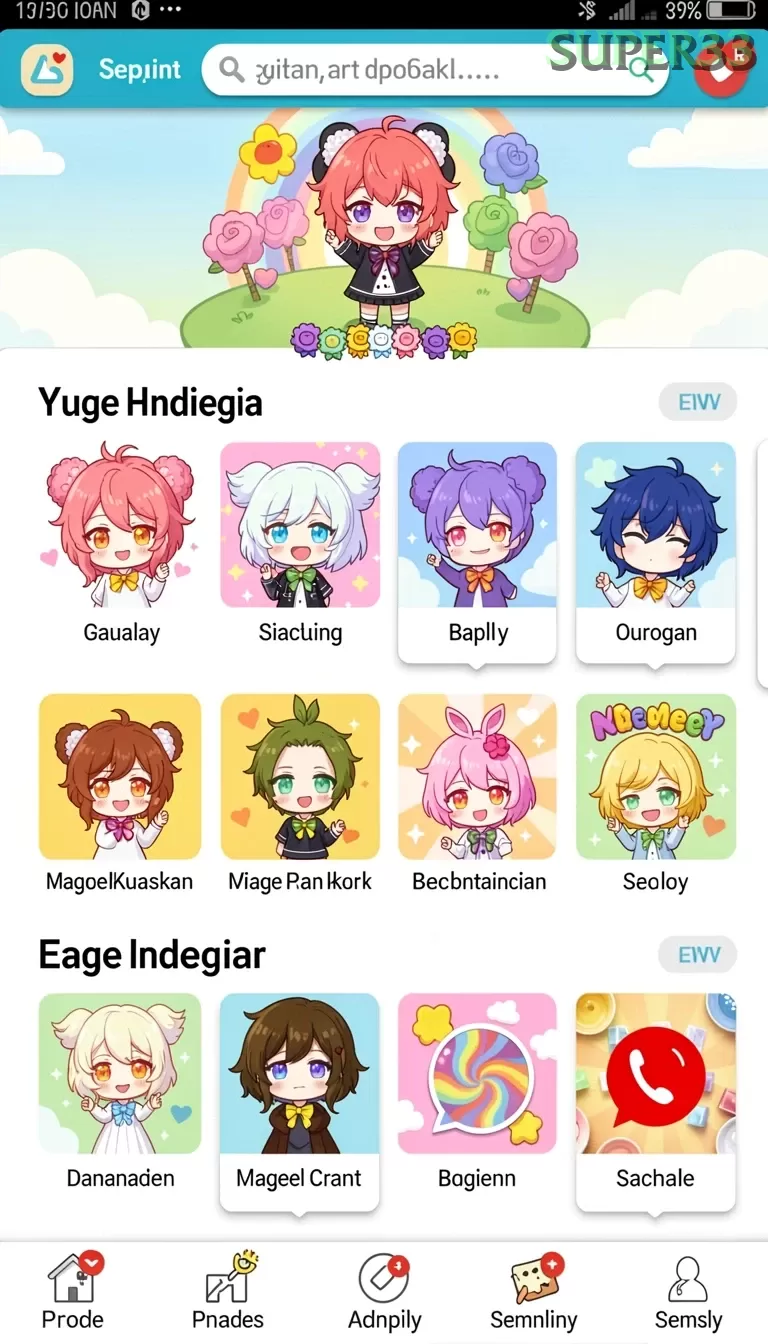 Cuplikan layar SEDAYU88 — menu navigasi