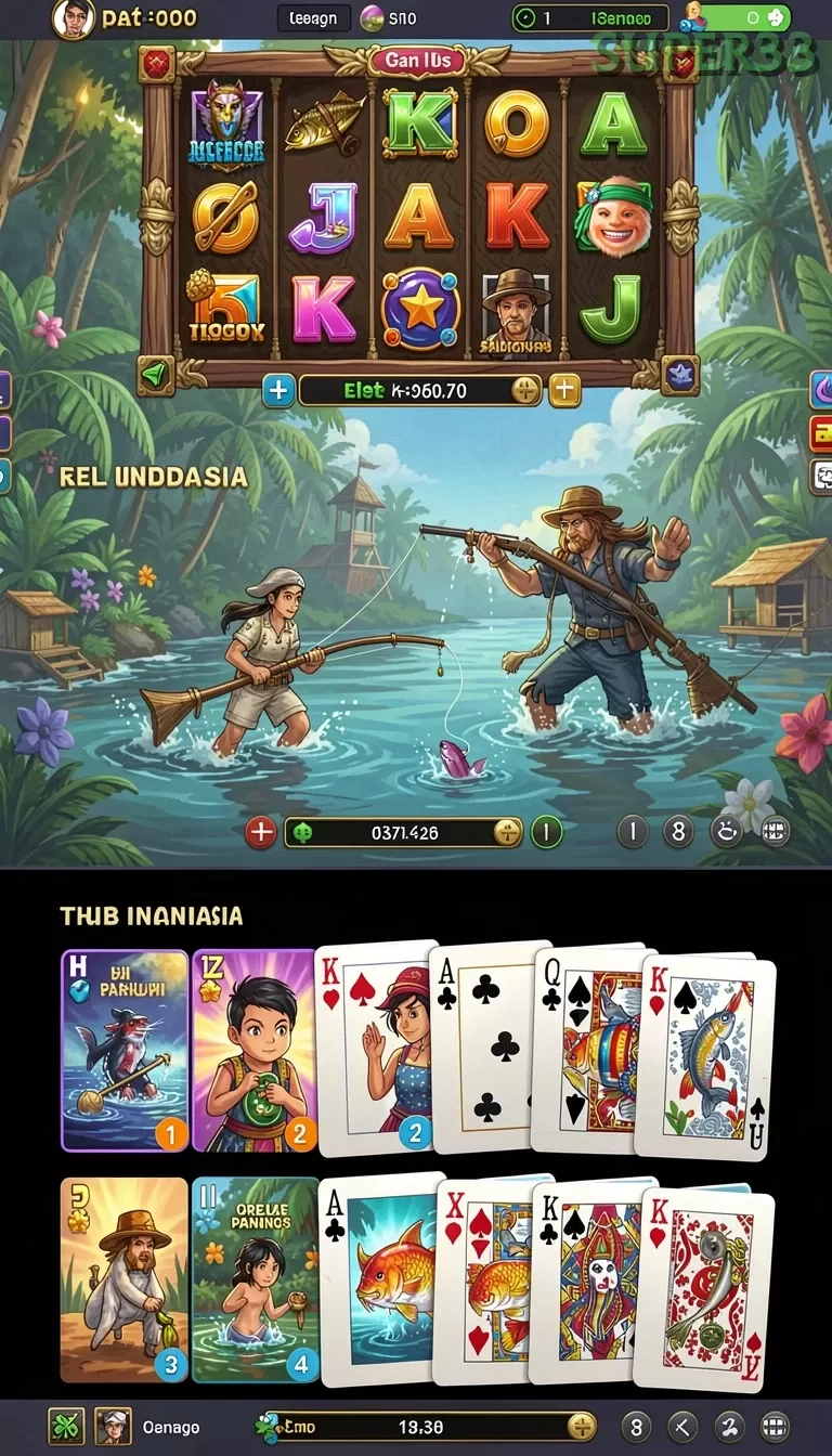 Cuplikan layar MEGA777 — halaman utama